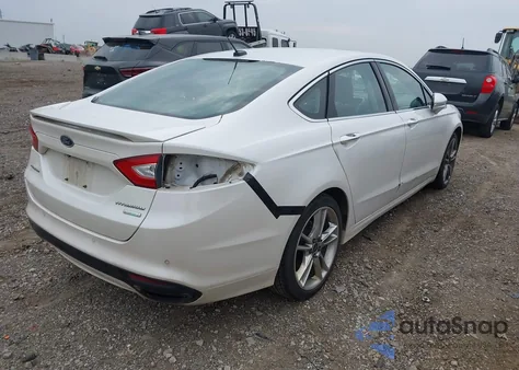 2016 Ford Fusion Titanium из США, поврежденный, VIN 3FA6P0K90GR257600
